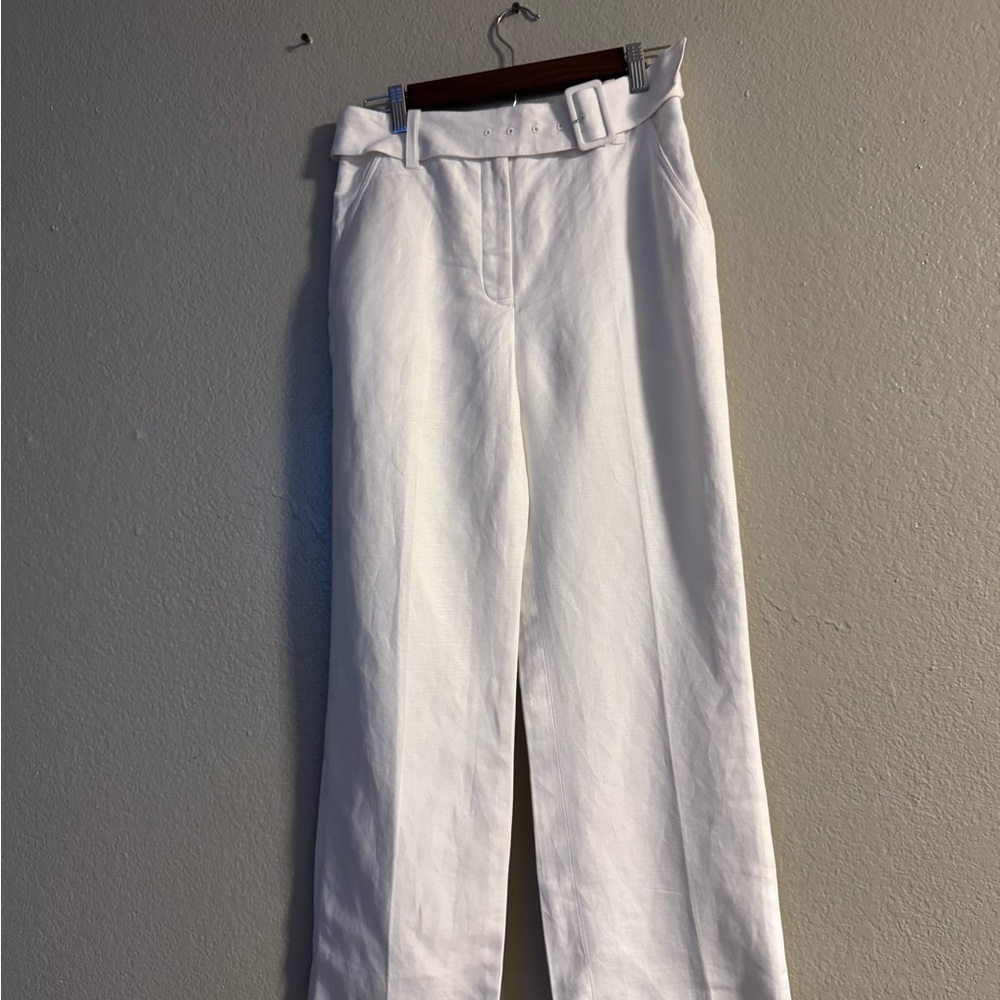 Club Monaco White Trousers
